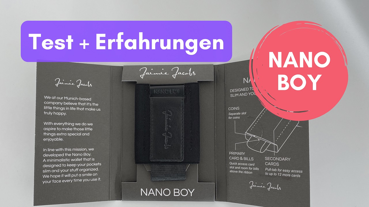 Nano Boy von JAIMIE JACOBS: Die Slim Wallet im Test