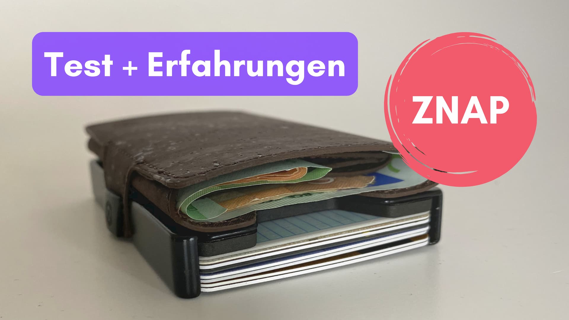 ZNAP Kartenetui im Test: Die bessere I-CLIP Alternative?